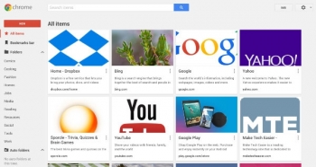 Bookmark manager на Google Chrome