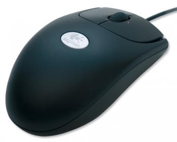 Logitech RX250 Optical Mouse USB/PS/2 Black